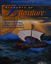 Elements of literature by Robert E. Probst, Mescal Evler, Ray Bradbury, Richard Connell, Roald Dahl, Charles Dickens
