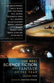 Cover of: The Best Science Fiction and Fantasy of the Year: Volume Five
