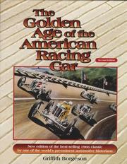 Cover of: The golden age of the American racing car