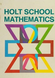 Cover of: Holt School Mathematics by 