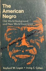 Cover of: The American Negro by 