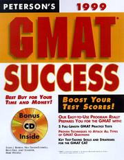 Cover of: Peterson's Gmat Success 1999 (Annual)