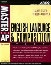 Cover of: Master the AP English Language & Composition Test, 2nd edition (Master the Ap English Language & Composition Test) by Arco