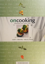 Cover of: On cooking by Sarah R. Labensky