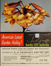 Cover of: American hybrid lilies for garden and greenhouse