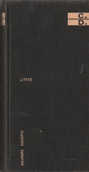 Cover of: Dictionnaire de la langue française. Tome 2. Edition intégrale