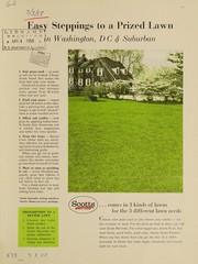 Cover of: Easy steppings to a prized lawn in Washington, D C & suburban: comes in 3 kinds of lawns for the 3 different lawn needs