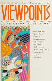 Cover of: Viewpoints: Nonfiction Selections