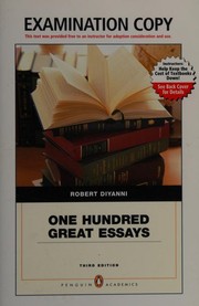 Cover of: One Hundred Great Essays