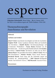Cover of: espero 6: Libertäre Zeitschrift, Neue Folge