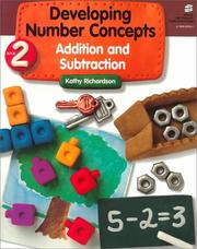 Cover of: Developing Number Concepts by Kathy Richardson