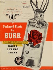 Cover of: Packaged plants by Burr: roses, shrubs, trees, growing since '98
