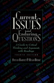 Cover of: Current issues and enduring questions by 