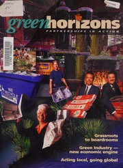 Cover of: Green horizons: partnerships in action.