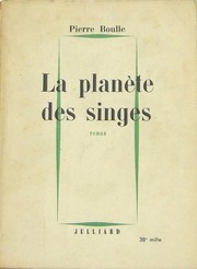 Cover of: La planète des singes by Pierre Boulle