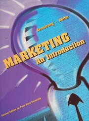Cover of: Marketing: An Introduction