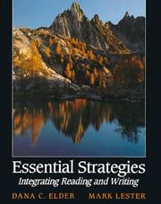 Cover of: Essential Strategies: Integrating Reading and Writing
