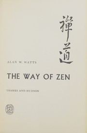 Cover of: The Way of Zen by Alan Watts