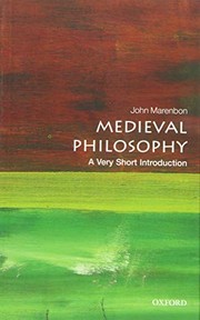 Cover of: Medieval philosophy: a very short introduction
