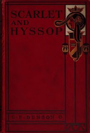Cover of: Scarlet and hyssop: a novel.