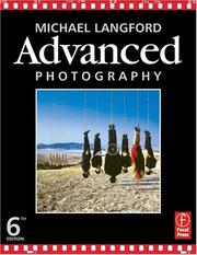 Cover of: Advanced photography by Michael John Langford