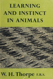 Cover of: Learning and Instinct in Animals