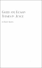 Cover of: Greek and Roman themes in Joyce