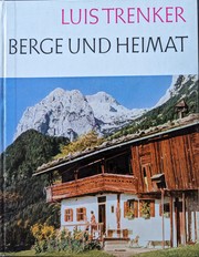 Cover of: Berge und heimat