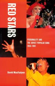Cover of: Red stars: personality and the Soviet popular song, 1955-1991