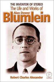 Cover of: The Inventor of Stereo: The Life and Works of Alan Dower Blumlein