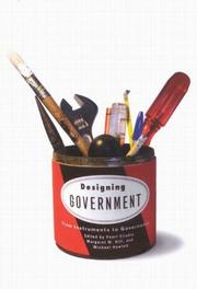 Designing government : from instruments to governance