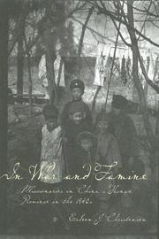 In War And Famine by Erleen J. Christensen