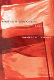 Handbook of federal countries, 2005