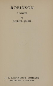 Cover of: Robinson by Muriel Spark