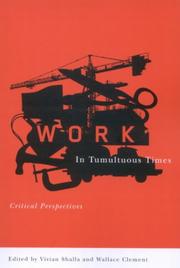 Work in tumultuous times : critical perspectives