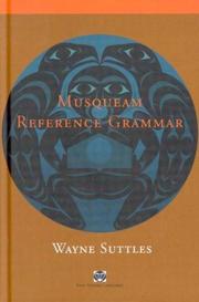 Cover of: Musqueam reference grammar