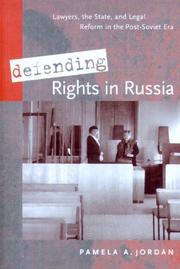 Defending Rights in Russia by Pamela A. Jordan