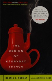 Cover of: The design of everyday things by Donald A. Norman