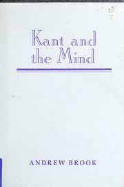 Cover of: Kant and the mind