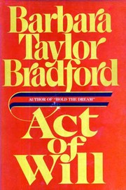 Cover of: Act of will