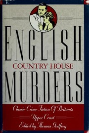 Cover of: English Country House Murders by Thomas Godfrey