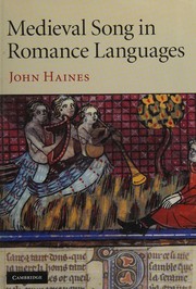 Cover of: Medieval song in Romance languages