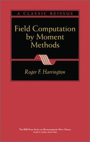 Field computation by moment methods