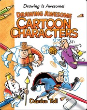 Cover of: You Can Draw Cartoon Characters by Damien Toll
