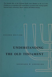 Cover of: Understanding the Old Testament by Bernhard W. Anderson