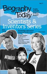 Cover of: Biography Today: Profiles of People of Interest to Young Readers (Biography Today Scientists and Inventors Series)