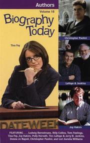Cover of: Biography Today Authors: Profiles of People of Interest to Young Readers (Biography Today Author Series)