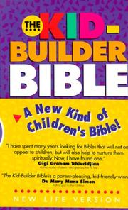 Cover of: The kid-builder Bible: for young readers.