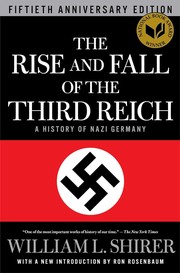 Cover of: The rise and fall of the Third Reich by William L. Shirer