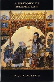 Cover of: A history of Islamic law